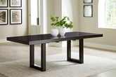 J&M Furniture - Ashley Furniture - Neymorton Dining Extension Table - RECT DRM Butterfly EXT Table - D618-35